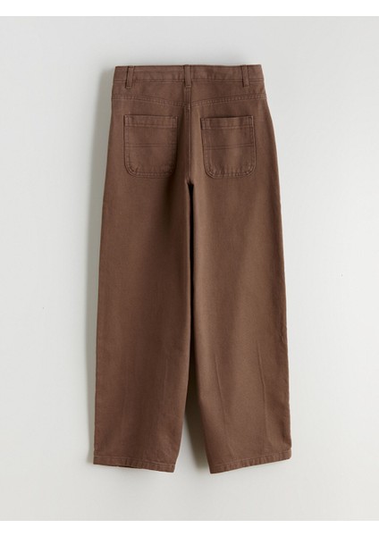 Yeni Sezon Baggy Fit Kız Çocuk Pantolon fırsatları