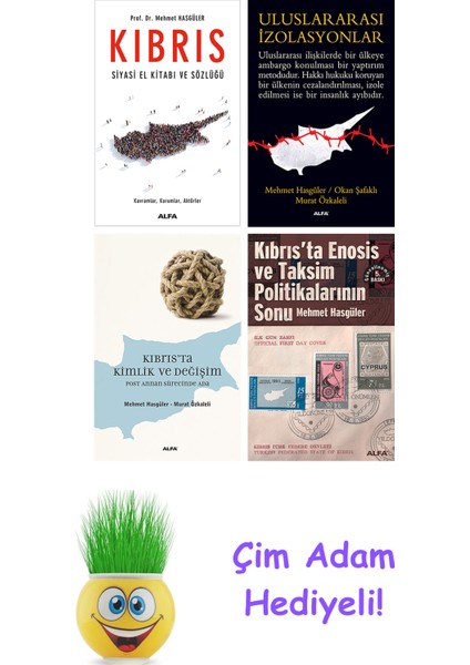 Mehmet Hasgüler 4 Kitap Seti + Çim Adam Hediye