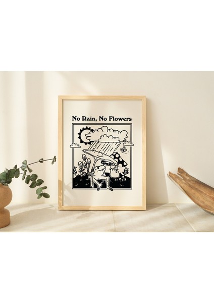 Retro Kurbağa Duvar Baskısı, Vintage Mantar Illüstrasyonu, A3 A4 A2 Baskılar, Zümrüt Yeşili Poster