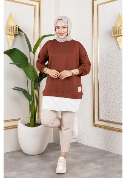 Kadın Piliseli Modal Kumaş Tunik fiyatları