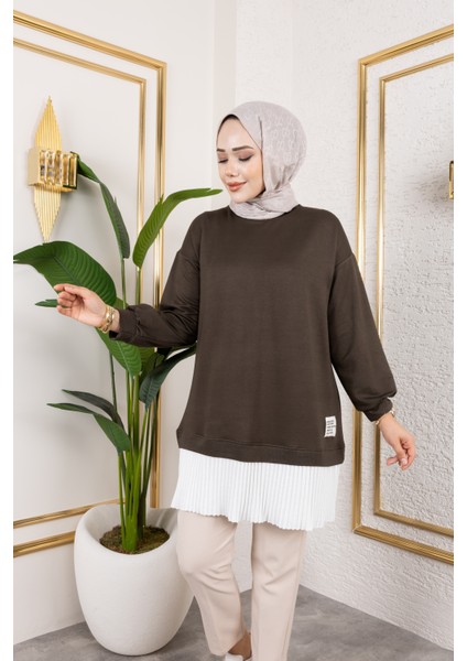 Kadın Piliseli Modal Kumaş Tunik fiyatları