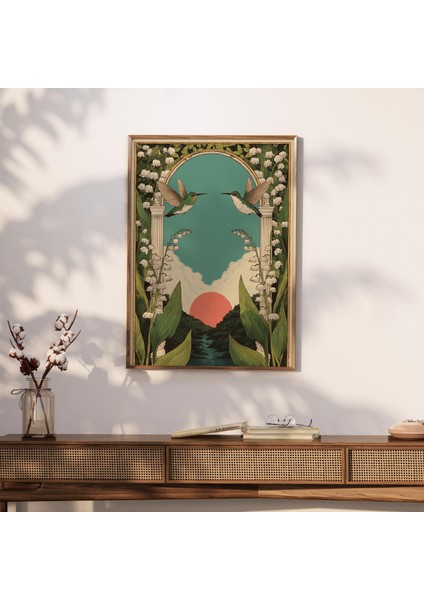 Sinek Kuşu ve Vadi Zambağı: Eski Botanik Halk Sanatı ( ) modelleri