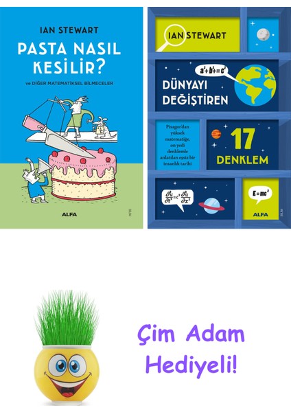 Ian Stewart 2 Kitap Seti + Çim Adam Hediye
