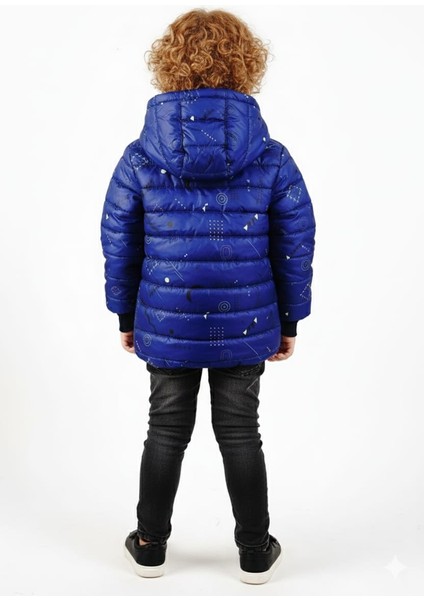 Erkek Çocuk Su ve Rüzgar Geçirmez Dijital Baskılı Içi Wersoftlu Kapşonlu Mont fiyatları