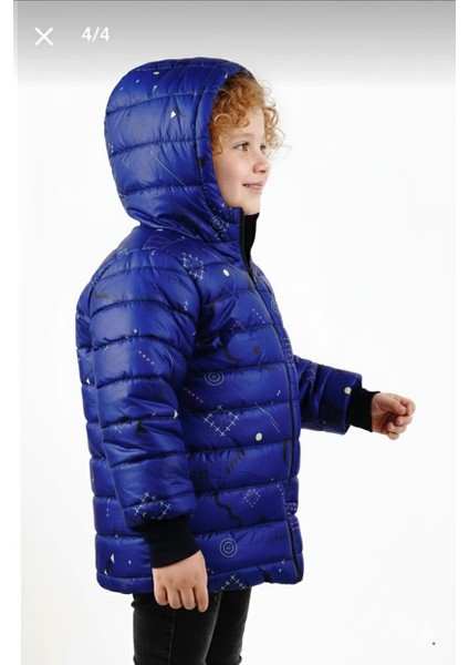 Erkek Çocuk Su ve Rüzgar Geçirmez Dijital Baskılı Içi Wersoftlu Kapşonlu Mont modelleri