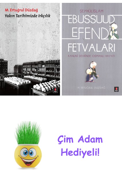 M. Ertuğrul Düzdağ 2 Kitap Seti + Çim Adam Hediye