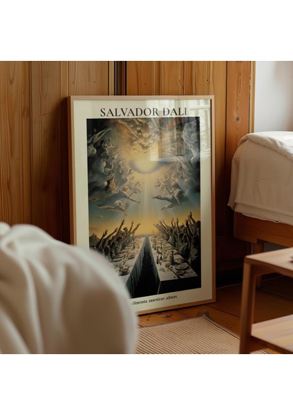 Salvador Dali Tanrı Ruhumuzu Besler Posterinden Esinlendi, Salvador Dali, Dali Resimleri, Sürrealizm fiyatları