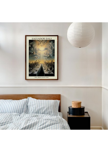 Salvador Dali Tanrı Ruhumuzu Besler Posterinden Esinlendi, Salvador Dali, Dali Resimleri, Sürrealizm