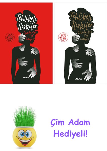 Choderlos De Laclos 2 Kitap Seti + Çim Adam Hediye