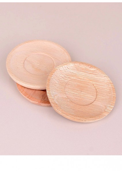 3'lü Çay Tabağı Yuvarlak -81180