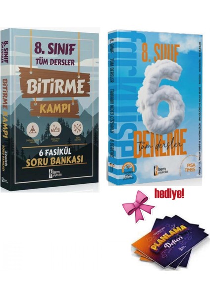 Isem 2026 8.sınıf Tüm Dersler Bitirme Kampı 6 Fasikül Soru Bankas