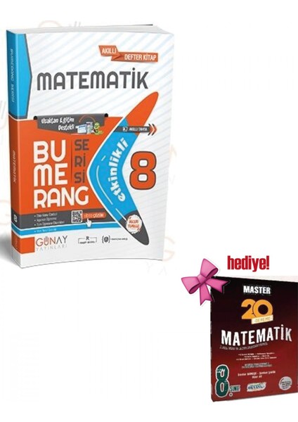 Günay 8.sınıf Bumerang Etkinlikli Matematik + Okyanus Matematik D