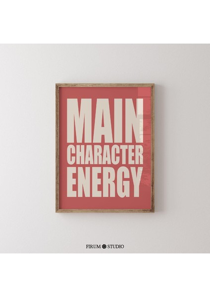 Ana Karakter Enerji Ifadesi Duvar Sanatı fiyatları