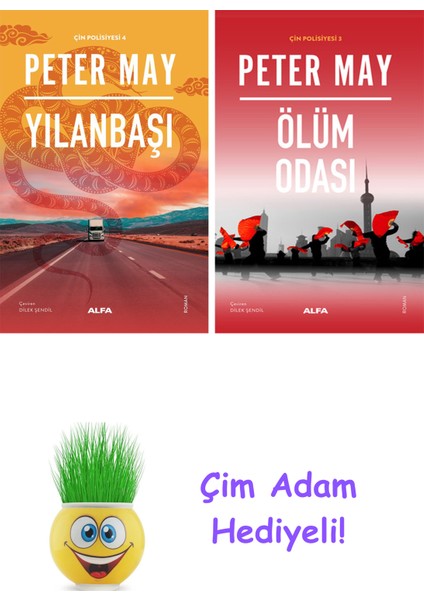Peter May 2 Kitap Seti + Çim Adam Hediye