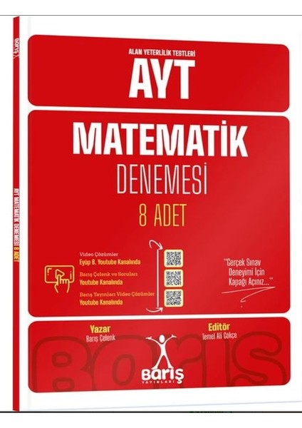 Ayt Matematik Denemesi 8 Adet