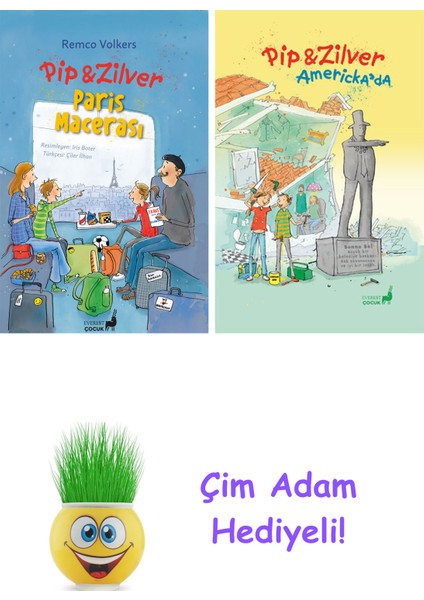 Remco Volkers 2 Kitap Seti + Çim Adam Hediye