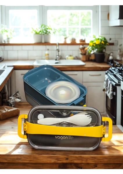 1200 ml Bento Yemek Kabı Çorba Kaseli Model-Paslanmaz Çelik fiyatları