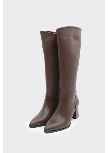 Hakiki Deri Fermuarlı Kadın Çizme fiyatları