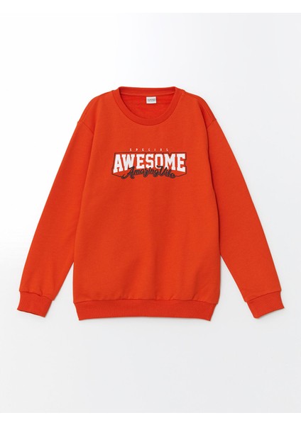 Yeni Sezon Bisiklet Yaka Erkek Çocuk Sweatshirt