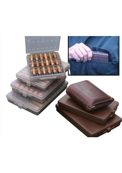 9mm / .380 Cüzdanı Cep Tipi Ammo Wallet (Füme Gri) fiyatları