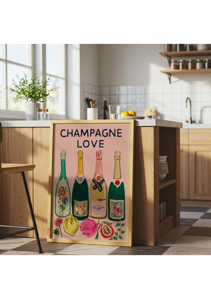 Şampanya Bar Arabası: Renkli Kokteyl Sanatı ( ) fırsatları