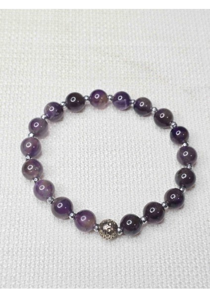 Amatist Bileklik Doğal Taş Bileklik modelleri