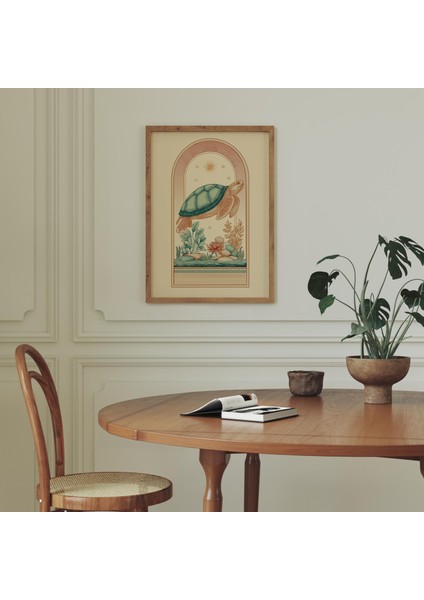 Deniz Kaplumbağası Halk Sanatı: Okyanus Doğa Duvar Sanatı ( )