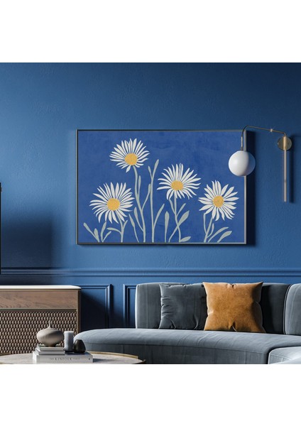 Papatyalar: Mavi Duvar Dekoru, Oturma Odası modelleri