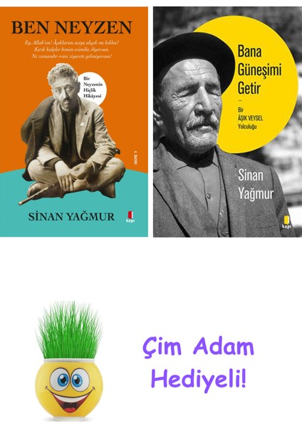 Sinan Yağmur 2 Kitap Seti + Çim Adam Hediye