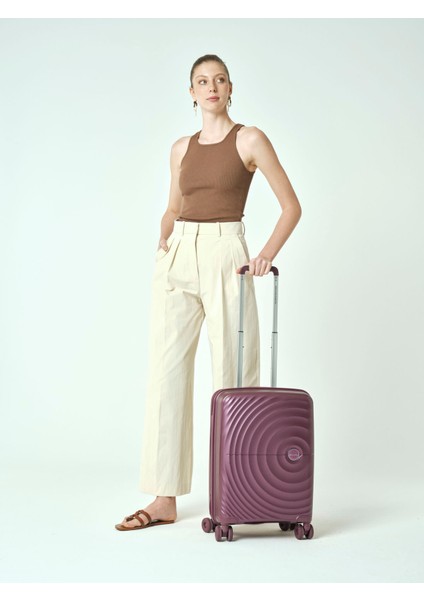 Benetton Kabin Boy %100 Polipropilen Valiz Bordo 14BNT8002 indirimleri