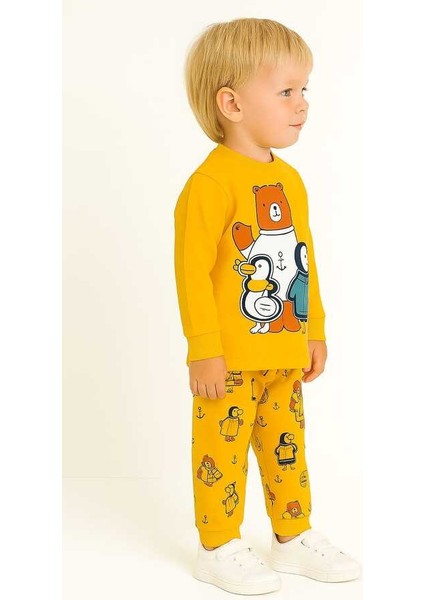 Sarı Ayıcık 1-3 Yaş Çocuk Alt Üst Takım fiyatları