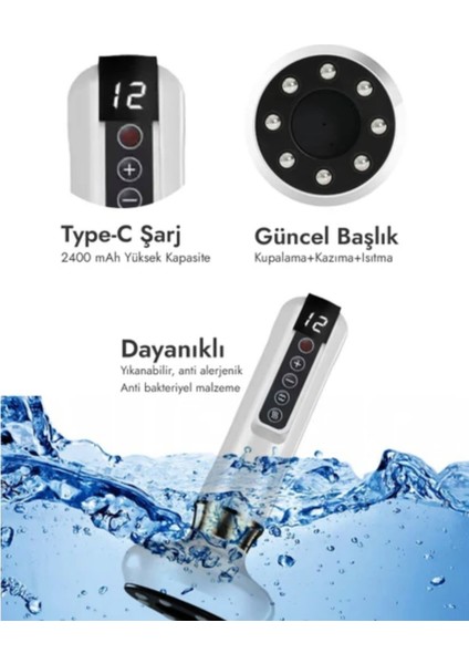 Fit Body Vakumlu Antiselülit(Yağ Giderici) ve Sıkılaştırıcı Masaj Aleti modelleri