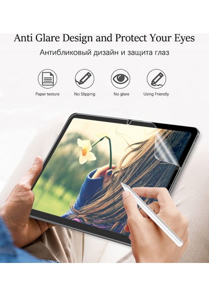 Xiaomi Pad 7 Pro ile Uyumlu Paperlike Kağıt Hissi Yazım Çizim Ekran Koruyucu Film indirimleri