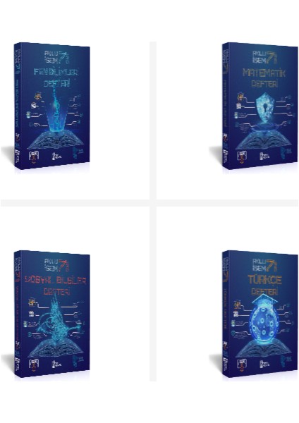 2026 7. Sınıf Akıllı Isem Tüm Dersler Defter Seti Isem Yayınları