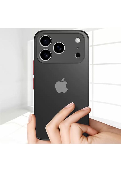 Apple iPhone 17 Pro Max Kılıf Mat Parmak Izi Yapmaz Kamera Korumalı Renkli Tuşlu Silikon Kapak modelleri