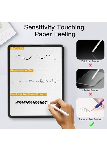 Samsung Galaxy Tab S11 Ultra SM-X930 Uyumlu Paperlike Kağıt Hissi Yazım Çizim Ekran Koruyucu Film fiyatları