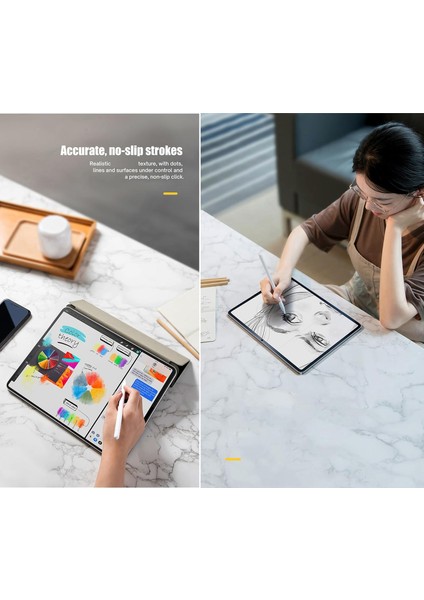 Samsung Galaxy Tab S11 Ultra SM-X930 Uyumlu Paperlike Kağıt Hissi Yazım Çizim Ekran Koruyucu Film indirimleri