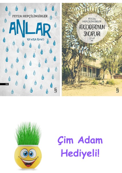 Feyza Hepçilingirler 2 Kitap Seti + Çim Adam Hediye