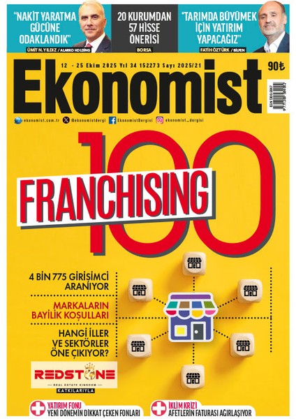 Ekonomist Dergi 12 Ekim - 25 Ekim 2025