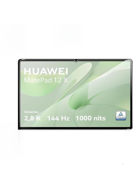 Huawei Matepad 12 x 2025 Papermatte Edition Paperlike Kağıt Hissi Yazım Çizim Ekran Koruyucu Film