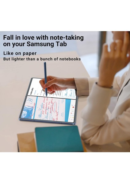 Samsung Galaxy Tab S10 Fe Plus SM-X620 Uyumlu Paperlike Kağıt Hissi Yazım Çizim Ekran Koruyucu Film modelleri
