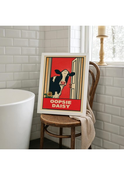 Komik Inek Banyosu: Retro Çiftlik Evi Hayvan Mizahı ( & )