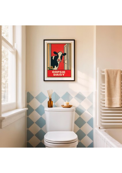 Komik Inek Banyosu: Retro Çiftlik Evi Hayvan Mizahı ( & )