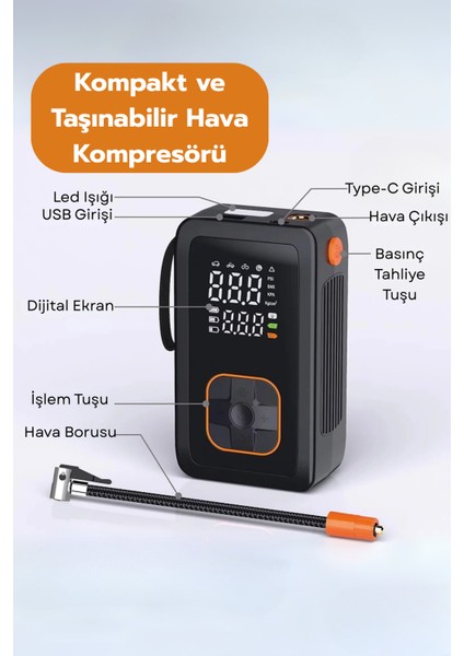 150PSI Taşınabilir Kablosuz Şişirme Pompası Bisiklet-Araba-Motosiklet-Top Sişirme Pompası fiyatları