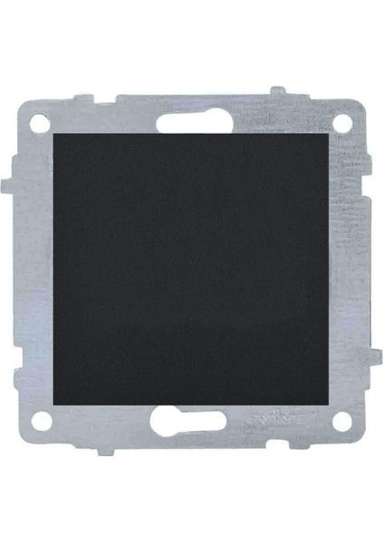 Grano Metalik Siyah Tekli Anahtar