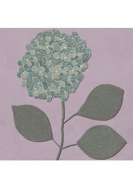 Mavi Ortanca Çiçeği: Illüstrasyon. Leylak Odası Dekoru modelleri