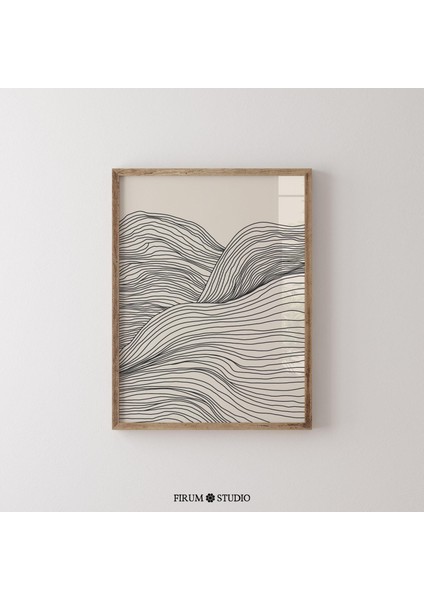 Minimalist Çizgiler Sanatı, Nötr Bej, Bej Sanatı fiyatları