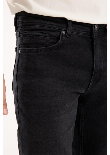 Erkek Regular Likralı Esnek Kot Pantolon Jean - %98 Pamuk %2 Lycra modelleri