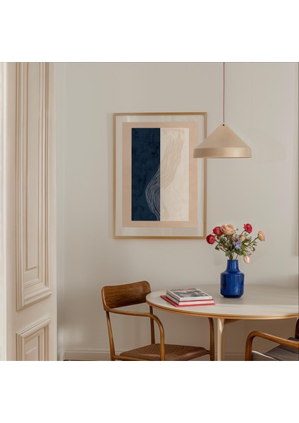 Minimalist Soyut Duvar Sanatı: Japandi Geometrik ( & ) fırsatları