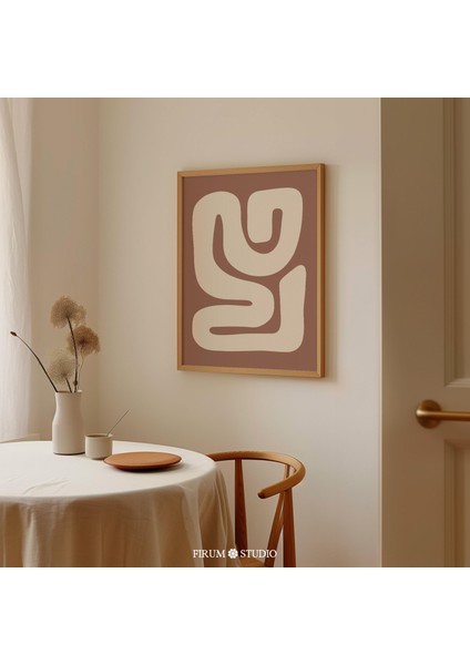 Sıcak Bohem Toprak Tonları Soyut, Organik ve Eklektik Dekor